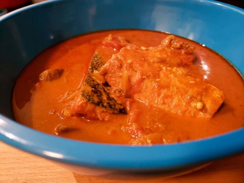 salmon curry