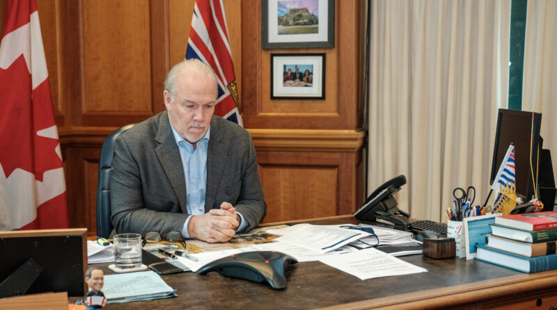 In an open letter to NDP leader Horgan, 21 BC mayors call for quick approvals involving the aquaculture, forestry, mining and energy sectors.