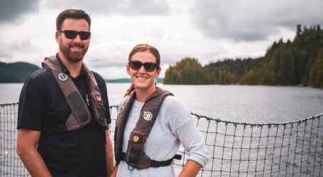 Poseidon fights climate change at BC salmon farms