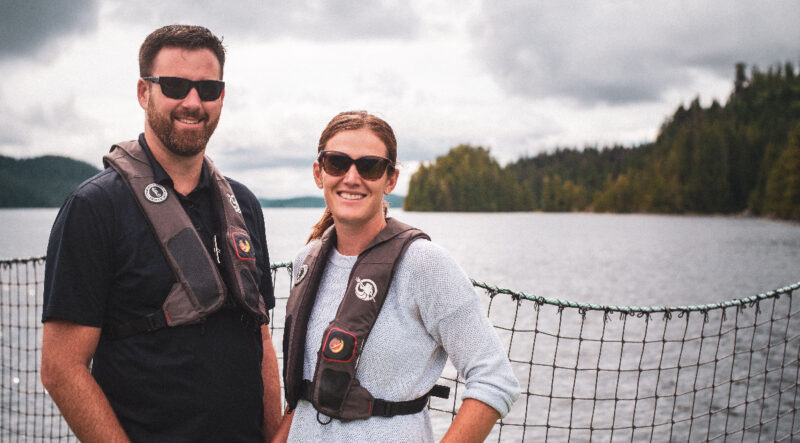 Vancouver Island designed aquaculture technology from Poseidon Ocean Systems helps salmon farmer cut 76,000 kg of CO2 emissions from their operations