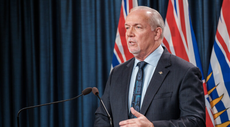 If Ottawa does not renew 79 soon-to-expire salmon farming licences, it would eliminate hundreds of aquaculture jobs, undermine the economy of dozens of coastal communities, and violate First Nations rights, says B.C. Premier John Horgan