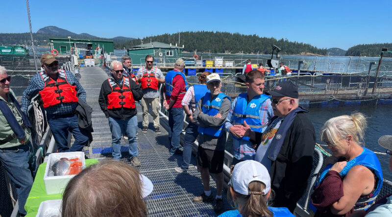 “These activists, they don’t build anything…they just want to destroy what we have built around our sustainable aquaculture and salmon farming operations for their political gains.”