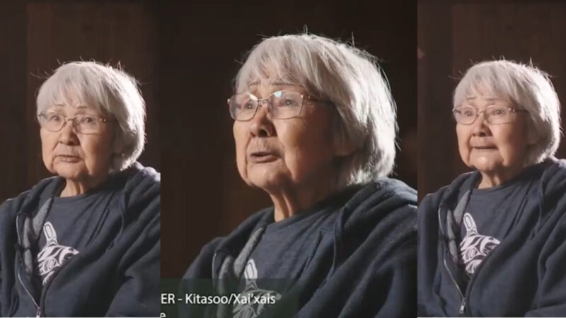 What are my people going to do? How are they going to work, cause there are no other jobs here too. I hope they could still work where I am now because I am so happy we have that job. I really love and care for all my co-workers, all of them. I love you all Kitasoo! - Ruth Robinson, Elder – Kitasoo/Xai’xais